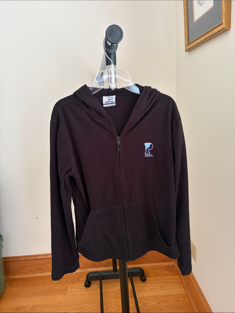 Vintage Women’s PENN Fleece Full Zip Hoodie